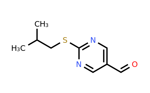 CAS 878433-13-7 | 2-(Isobutylthio)pyrimidine-5-carbaldehyde