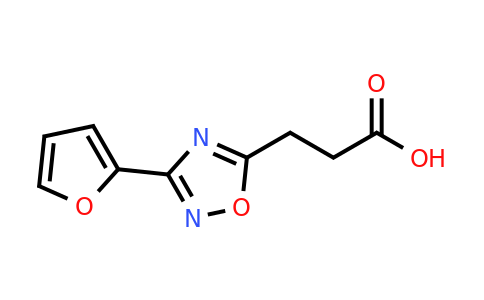 CAS 878437-14-0 | 3-(3-(Furan-2-yl)-1,2,4-oxadiazol-5-yl)propanoic acid