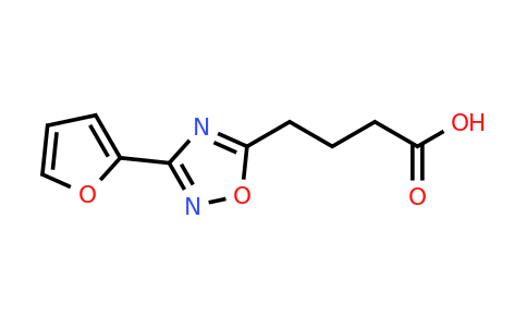 CAS 878437-17-3 | 4-(3-(Furan-2-yl)-1,2,4-oxadiazol-5-yl)butanoic acid