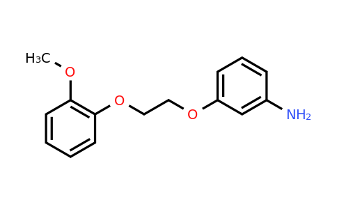 CAS 878441-44-2 | 3-(2-(2-Methoxyphenoxy)ethoxy)aniline