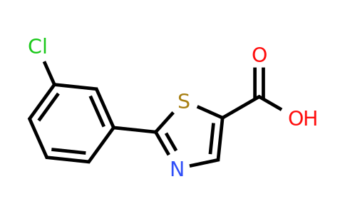 CAS 878555-97-6 | 2-(3-Chloro-phenyl)-thiazole-5-carboxylic acid