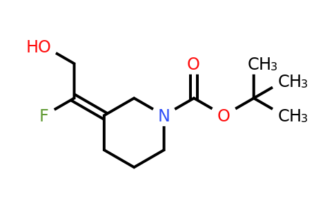 CAS 878590-49-9 | tert-butyl (3E)-3-(1-fluoro-2-hydroxyethylidene)piperidine-1-carboxylate