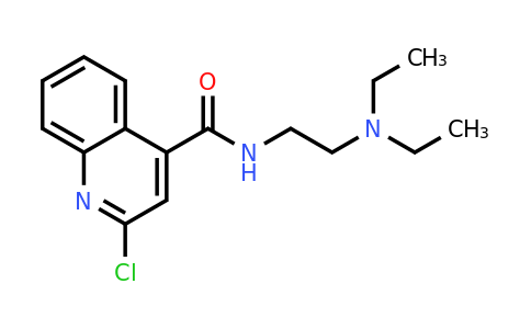 CAS 87864-14-0 | 2-Chloro-N-(2-(diethylamino)ethyl)quinoline-4-carboxamide