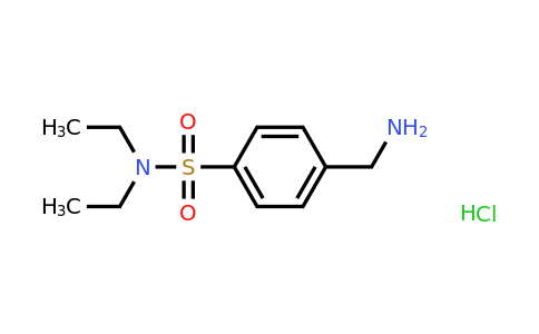 CAS 878745-43-8 | 4-(Aminomethyl)-N,N-diethylbenzene-1-sulfonamide hydrochloride