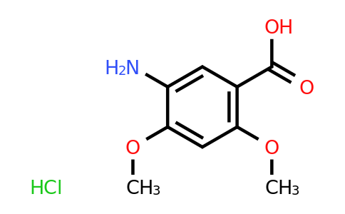 CAS 878749-52-1 | 5-Amino-2,4-dimethoxybenzoic acid hydrochloride