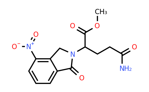 CAS 878782-79-7 | Methyl 5-amino-2-(4-nitro-1-oxoisoindolin-2-yl)-5-oxopentanoate