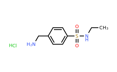 CAS 878784-25-9 | 4-(aminomethyl)-N-ethylbenzene-1-sulfonamide hydrochloride