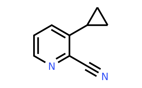 CAS 878805-22-2 | 3-Cyclopropyl-pyridine-2-carbonitrile
