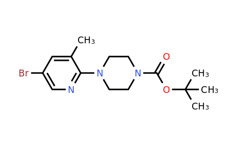 CAS 878809-70-2 | 5-Bromo-2-(4-BOC-piperazin-1-YL)-3-methylpyridine