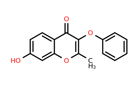 CAS 87891-62-1 | 7-hydroxy-2-methyl-3-phenoxy-4H-chromen-4-one