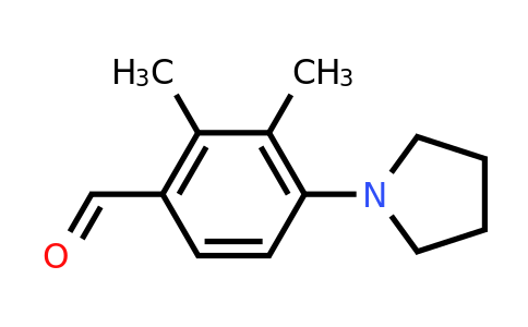 CAS 879047-56-0 | 2,3-dimethyl-4-(pyrrolidin-1-yl)benzaldehyde
