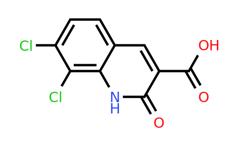 CAS 879067-97-7 | 7,8-dichloro-2-oxo-1,2-dihydroquinoline-3-carboxylic acid
