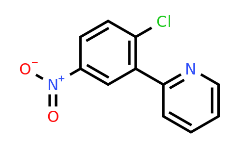 CAS 879088-40-1 | 2-(2-Chloro-5-nitrophenyl)pyridine
