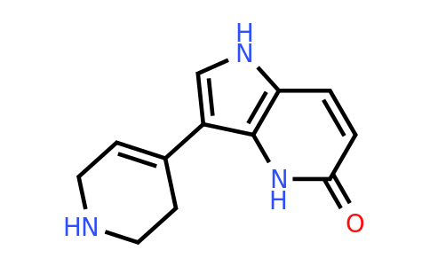 CAS 879089-64-2 | 3-(1,2,3,6-Tetrahydropyridin-4-YL)-1,4-dihydro-5H-pyrrolo[3,2-B]pyridin-5-one
