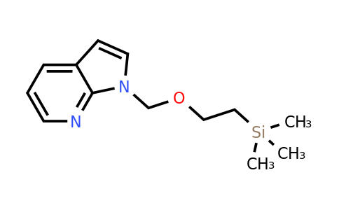 CAS 879132-46-4 | 1-{[2-(trimethylsilyl)ethoxy]methyl}-1H-pyrrolo[2,3-b]pyridine