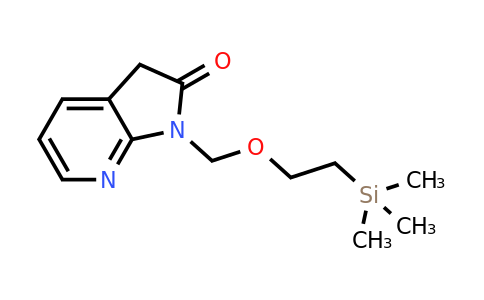 1-((2-(Trimethylsilyl)ethoxy)methyl)-1H-pyrrolo[2,3-B]pyridin-2(3H)-one