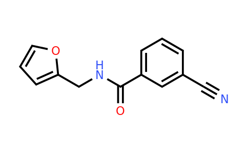 CAS 879183-68-3 | 3-Cyano-N-(Furan-2-Ylmethyl)Benzamide