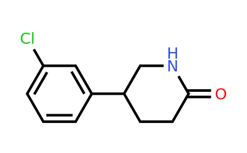 CAS 87922-76-7 | 5-(3-Chlorophenyl)-2-piperidone