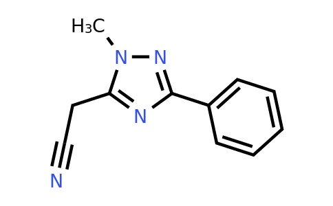 CAS 87924-04-7 | 2-(1-methyl-3-phenyl-1H-1,2,4-triazol-5-yl)acetonitrile