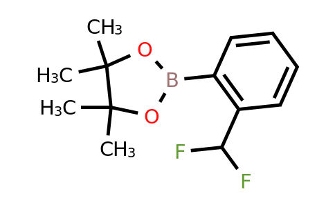 CAS 879275-72-6 | 2-(2-(Difluoromethyl)phenyl)-4,4,5,5-tetramethyl-1,3,2-dioxaborolane