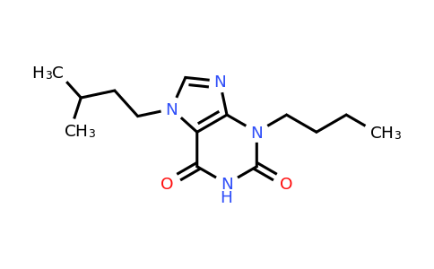 CAS 879351-85-6 | 3-butyl-7-(3-methylbutyl)-2,3,6,7-tetrahydro-1H-purine-2,6-dione