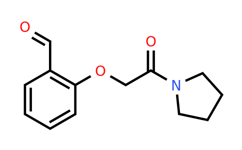 CAS 879362-24-0 | 2-[2-oxo-2-(pyrrolidin-1-yl)ethoxy]benzaldehyde