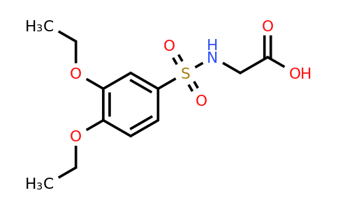 CAS 879362-89-7 | 2-(3,4-Diethoxyphenylsulfonamido)acetic acid