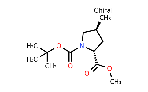 CAS 879374-49-9 | 1-tert-butyl 2-methyl (2R,4S)-4-methylpyrrolidine-1,2-dicarboxylate