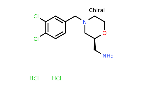 CAS 879403-38-0 | [(2S)-4-[(3,4-dichlorophenyl)methyl]morpholin-2-yl]methanamine dihydrochloride