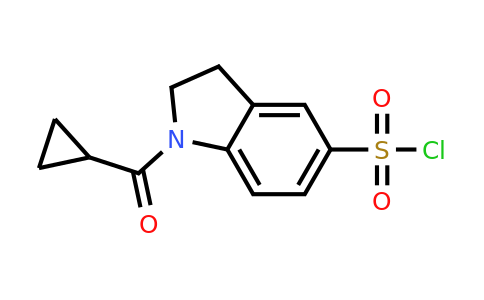 CAS 879562-21-7 | 1-(Cyclopropanecarbonyl)indoline-5-sulfonyl chloride