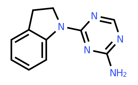 CAS 879615-84-6 | 4-(Indolin-1-yl)-1,3,5-triazin-2-amine