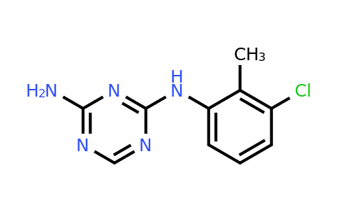 CAS 879624-53-0 | N2-(3-Chloro-2-methylphenyl)-1,3,5-triazine-2,4-diamine