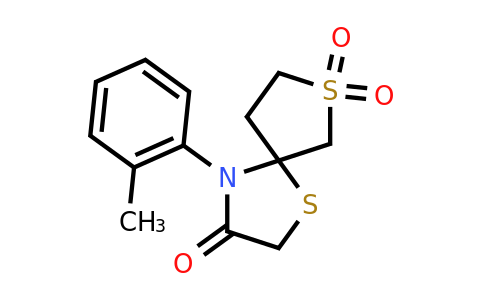 CAS 879642-09-8 | 4-(2-methylphenyl)-1,7lambda6-dithia-4-azaspiro[4.4]nonane-3,7,7-trione