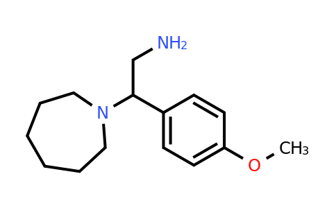 CAS 879643-87-5 | 2-(Azepan-1-yl)-2-(4-methoxyphenyl)ethanamine