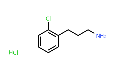 CAS 879663-52-2 | 3-(2-Chlorophenyl)propan-1-amine hydrochloride