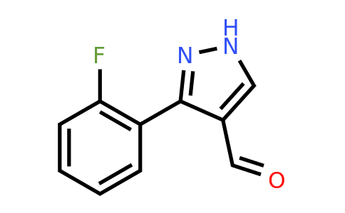 CAS 879996-62-0 | 3-(2-fluorophenyl)-1H-pyrazole-4-carbaldehyde