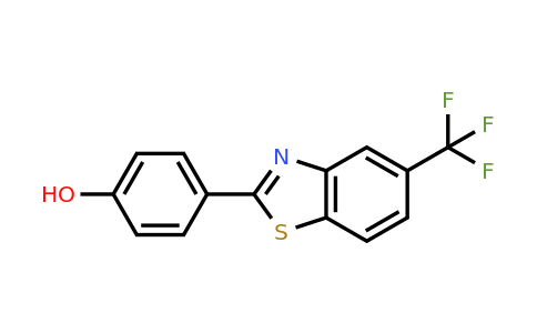 CAS 880088-31-3 | 4-[5-(Trifluoromethyl)-1,3-benzothiazol-2-yl]phenol