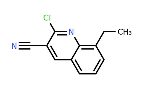 CAS 880105-72-6 | 2-Chloro-8-ethylquinoline-3-carbonitrile