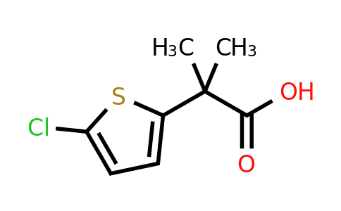 CAS 880166-41-6 | 2-(5-chlorothiophen-2-yl)-2-methylpropanoic acid