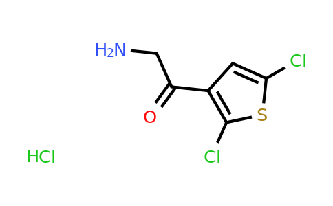 CAS 88020-23-9 | 2-Amino-1-(2,5-dichlorothiophen-3-yl)ethan-1-one hydrochloride