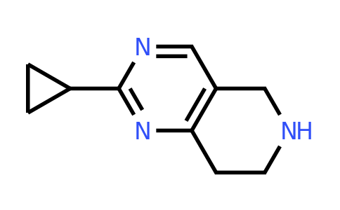 CAS 880361-75-1 | 2-Cyclopropyl-5,6,7,8-tetrahydropyrido[4,3-D]pyrimidine