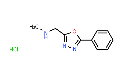 CAS 880361-90-0 | Methyl-(5-phenyl-[1,3,4]oxadiazol-2-ylmethyl)-amine hydrochloride