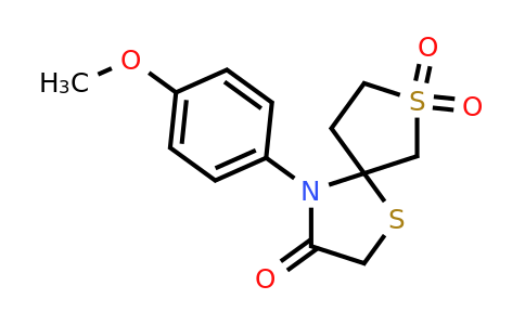 CAS 880450-05-5 | 4-(4-methoxyphenyl)-1,7lambda6-dithia-4-azaspiro[4.4]nonane-3,7,7-trione