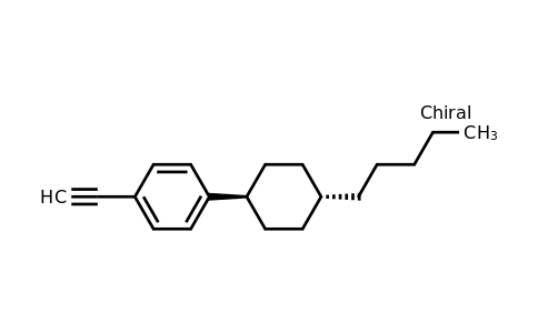 CAS 88074-72-0 | 1-Ethynyl-4-(trans-4-pentylcyclohexyl)benzene
