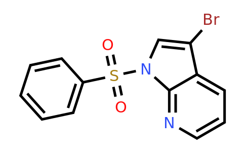 CAS 880769-95-9 | 1-(benzenesulfonyl)-3-bromo-1H-pyrrolo[2,3-b]pyridine