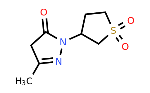 CAS 881-38-9 | 3-(3-methyl-5-oxo-4,5-dihydro-1H-pyrazol-1-yl)-1lambda6-thiolane-1,1-dione