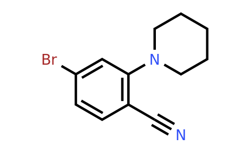 CAS 881002-28-4 | 4-Bromo-2-(Piperidin-1-yl)benzonitrile