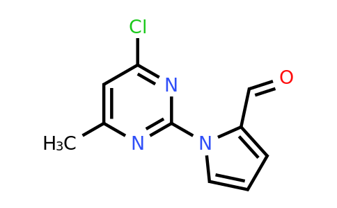 CAS 881040-35-3 | 1-(4-Chloro-6-methylpyrimidin-2-yl)-1H-pyrrole-2-carbaldehyde