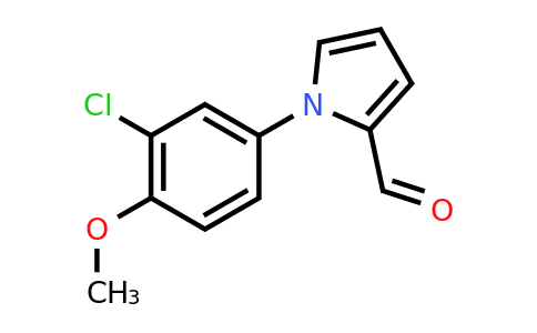 CAS 881041-28-7 | 1-(3-Chloro-4-methoxyphenyl)-1H-pyrrole-2-carbaldehyde