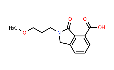 CAS 881041-34-5 | 2-(3-Methoxypropyl)-3-oxoisoindoline-4-carboxylic acid